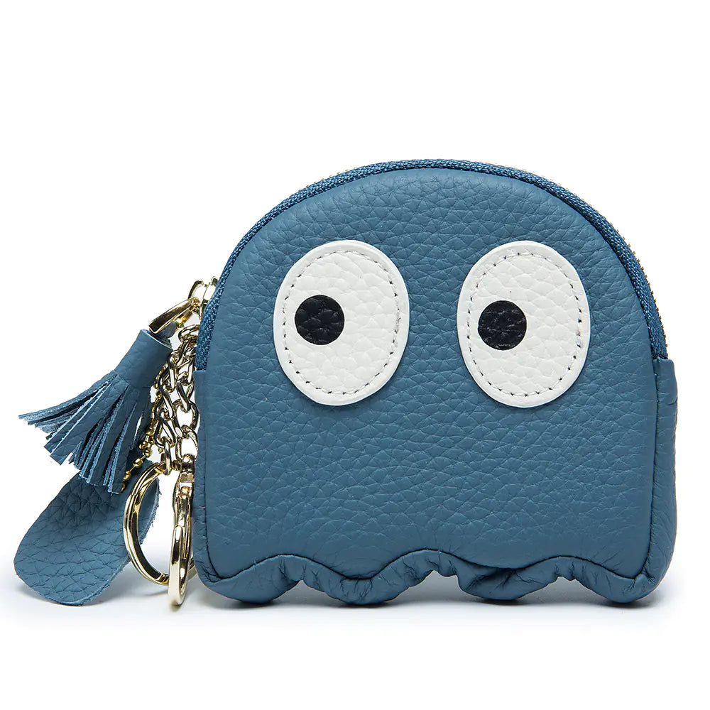 Mini Genuine Leather Cowhide Coin Purse