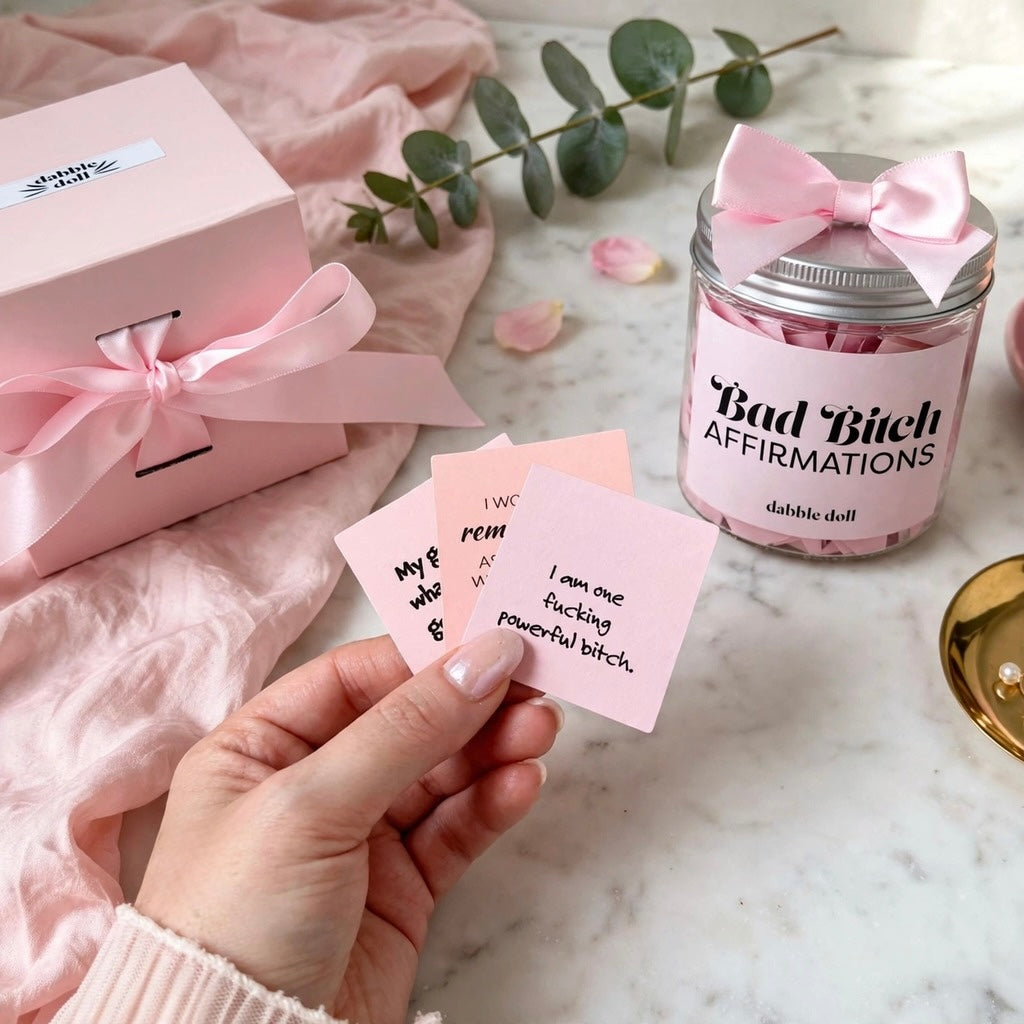 Badass B*tch Affirmation Jar