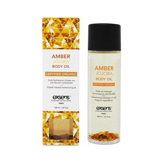 Exsens Body Oil Amber Jojoba 3.4 oz.-0