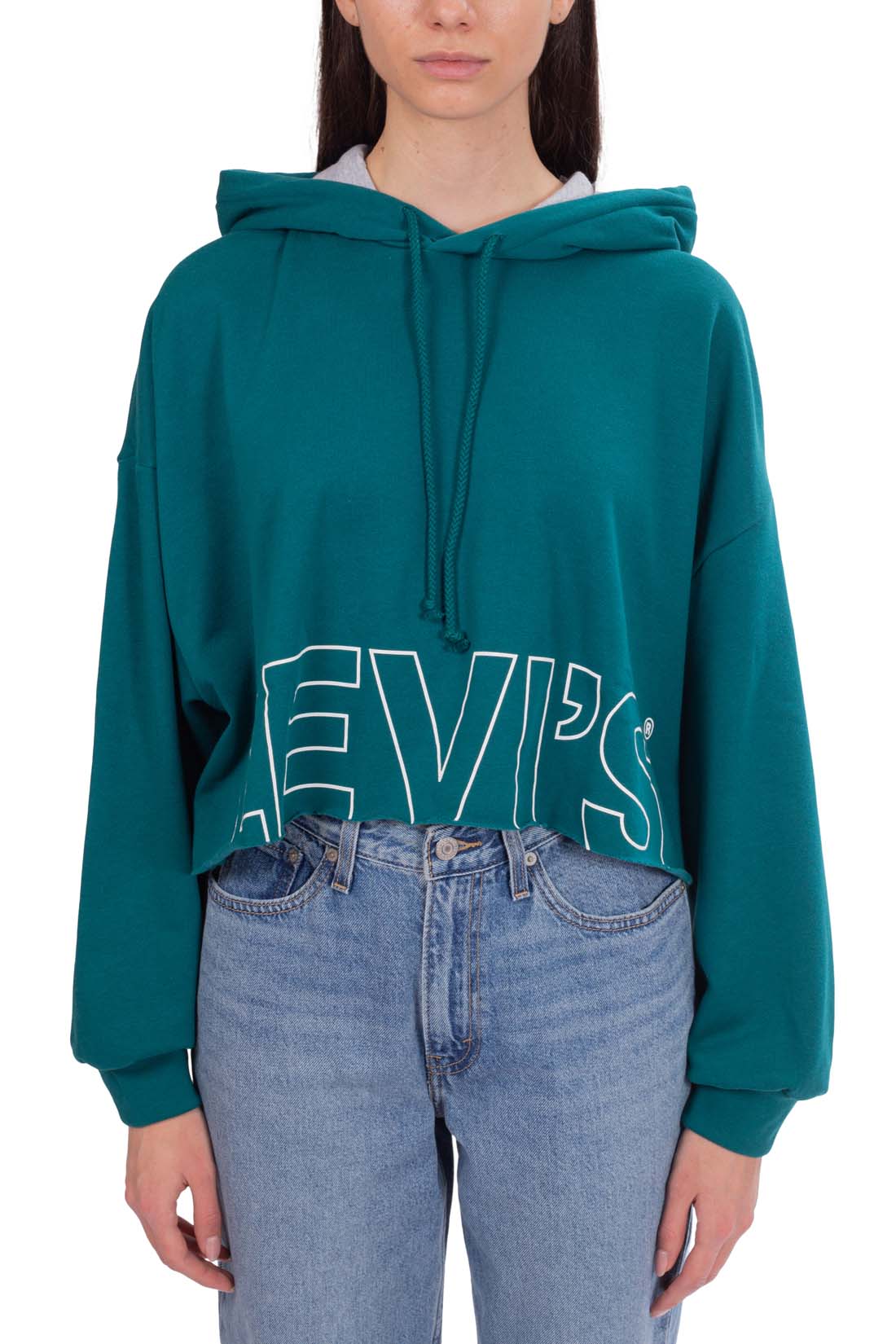 LEVI'S - Women's oversize crop hoodie-9