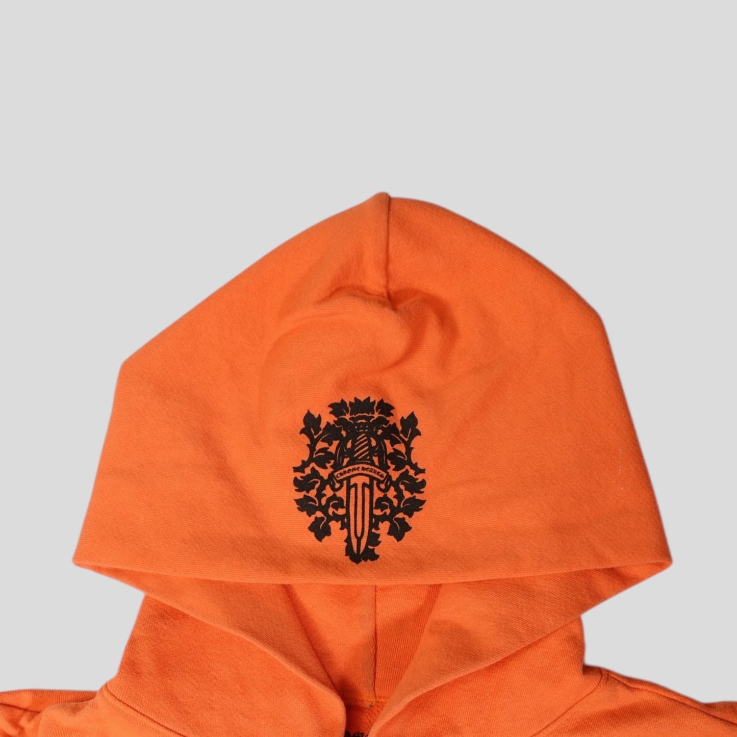 Chrome Hearts Vine Dagger Hoodie in Orange