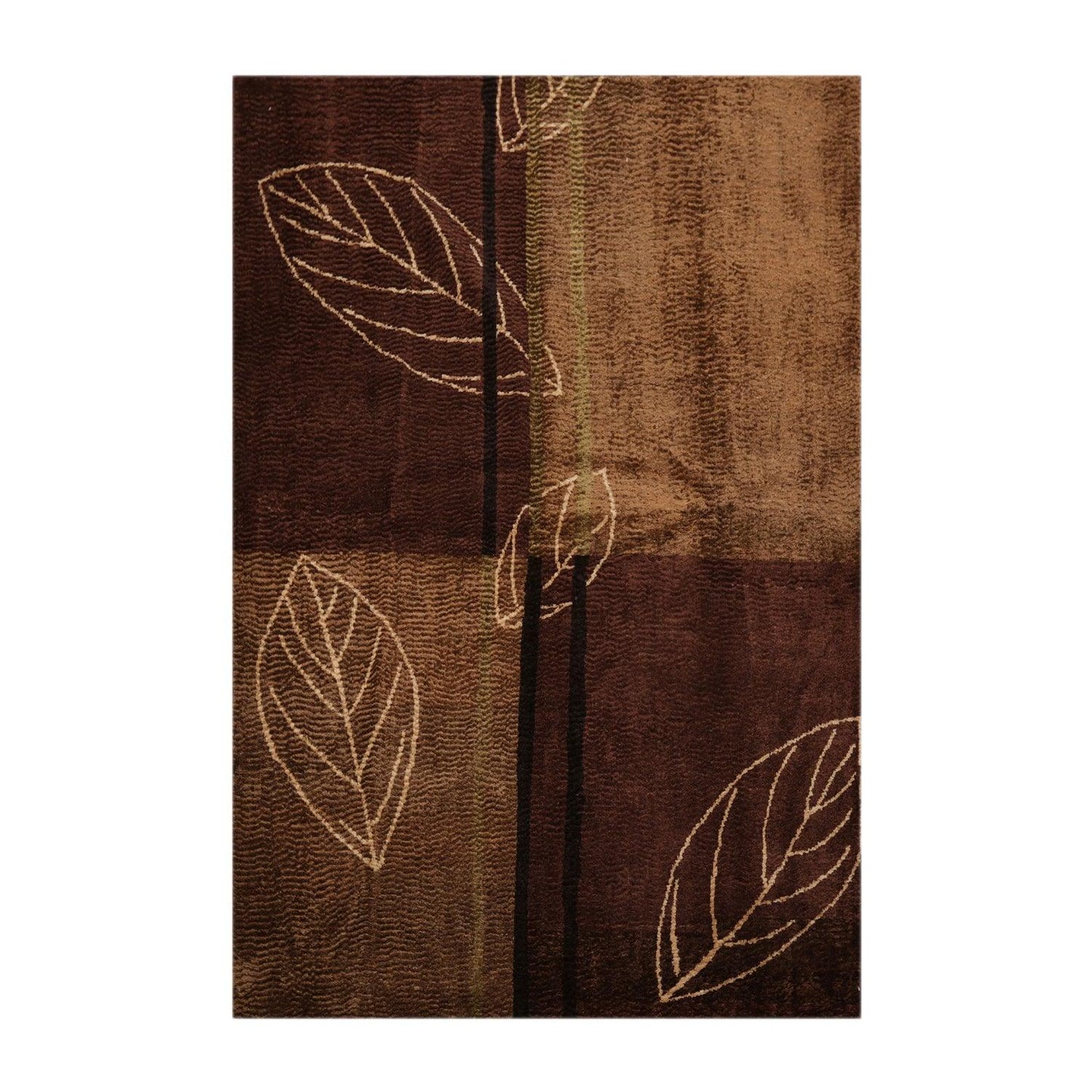 6'1" x 8'11" Hand Knotted Wool Authentic Turkish Modern Oriental Area Rug Brown-0