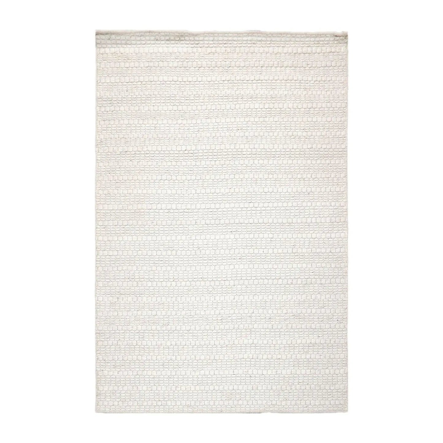 Multi Size Off White, Gray Hand Woven 100% Wool Flatweave Traditional Oriental Area Rug-0