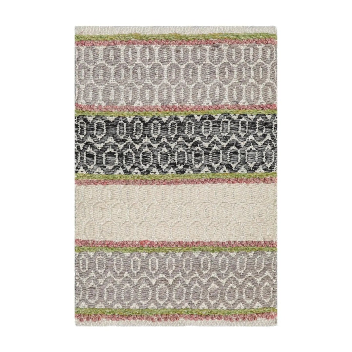 2' x3'  Braided Mat  Oriental Area Persian Rug-1