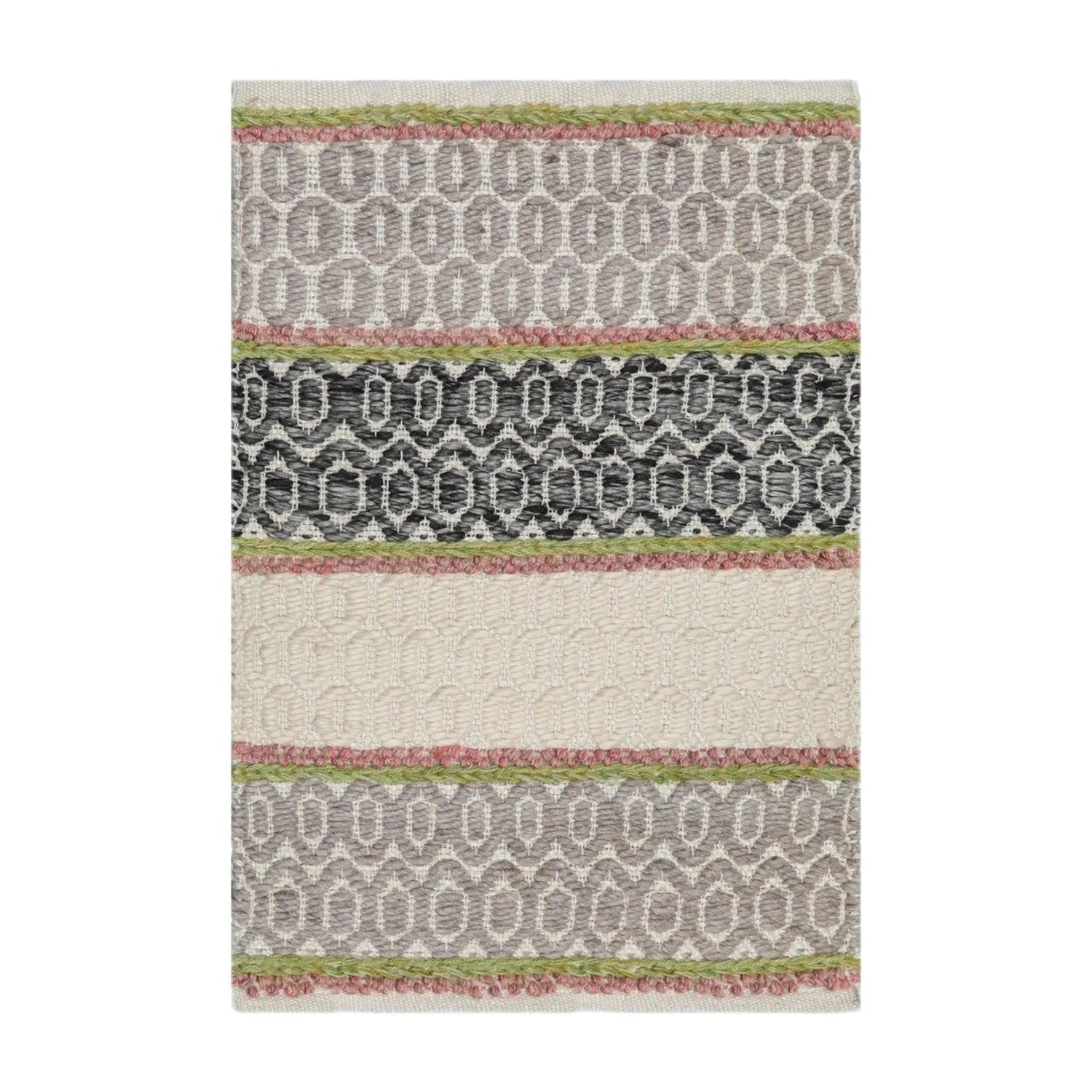 2' x3'  Braided Mat  Oriental Area Persian Rug-1