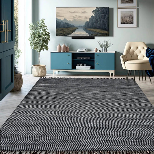 Multi Sizes Ivory, Taupe Hand Woven Traditional 100% Wool Oriental Area Rug-0