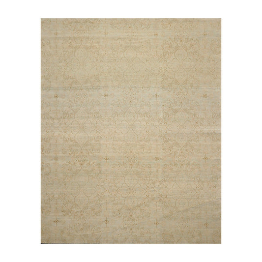 8' x 10'3" Hand Knotted Auth Wool & Silk Tibetan Oriental Area Rug Mint-0