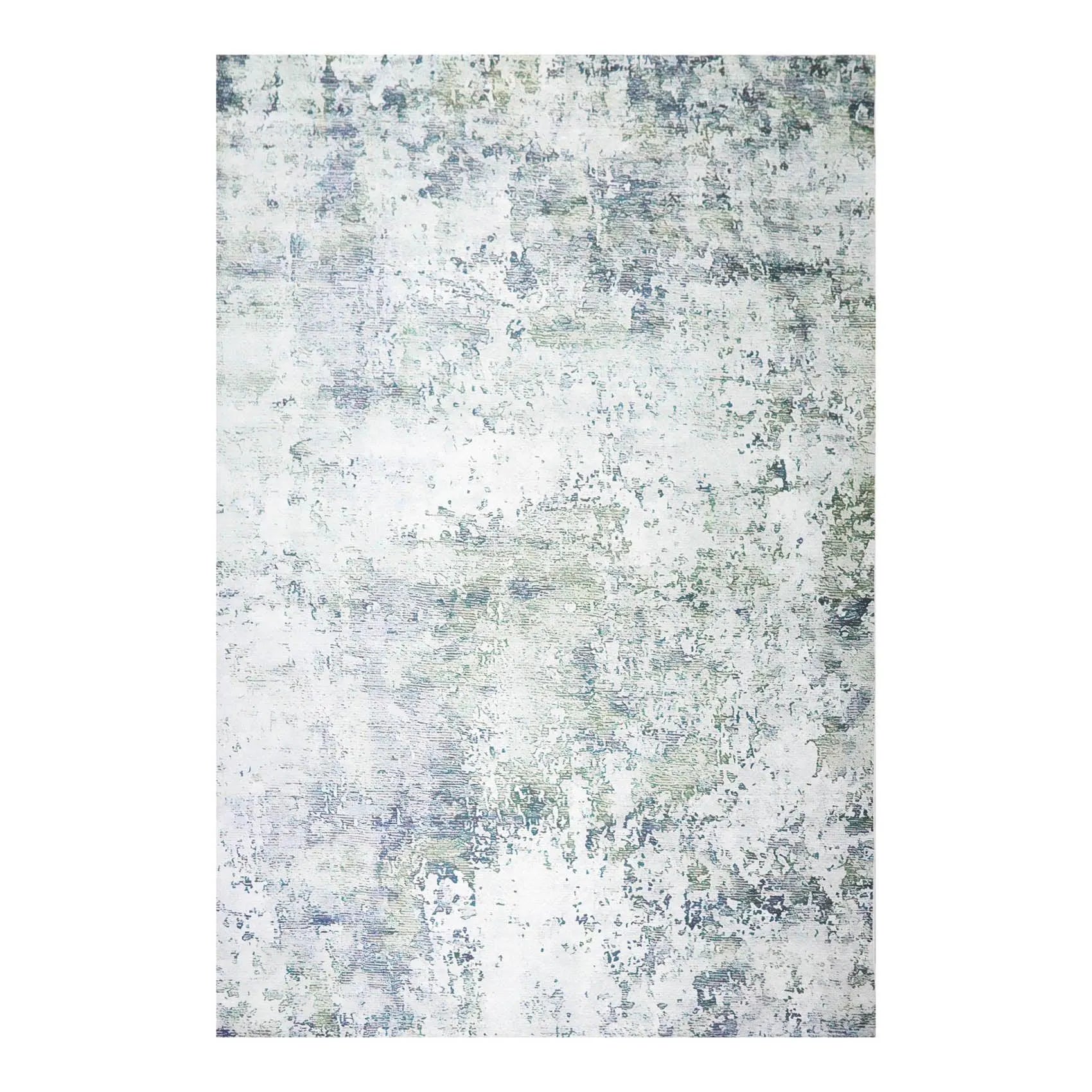 5' x 7' LoomBloom Micro Printed Cotton Herizz Modern Oriental Area Rug Beige-1