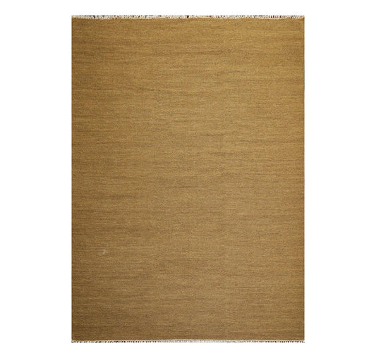 7'10" x 11' Loloi Camden Hand Knotted 100% Wool Flatweave Area Rug Olive Green-0