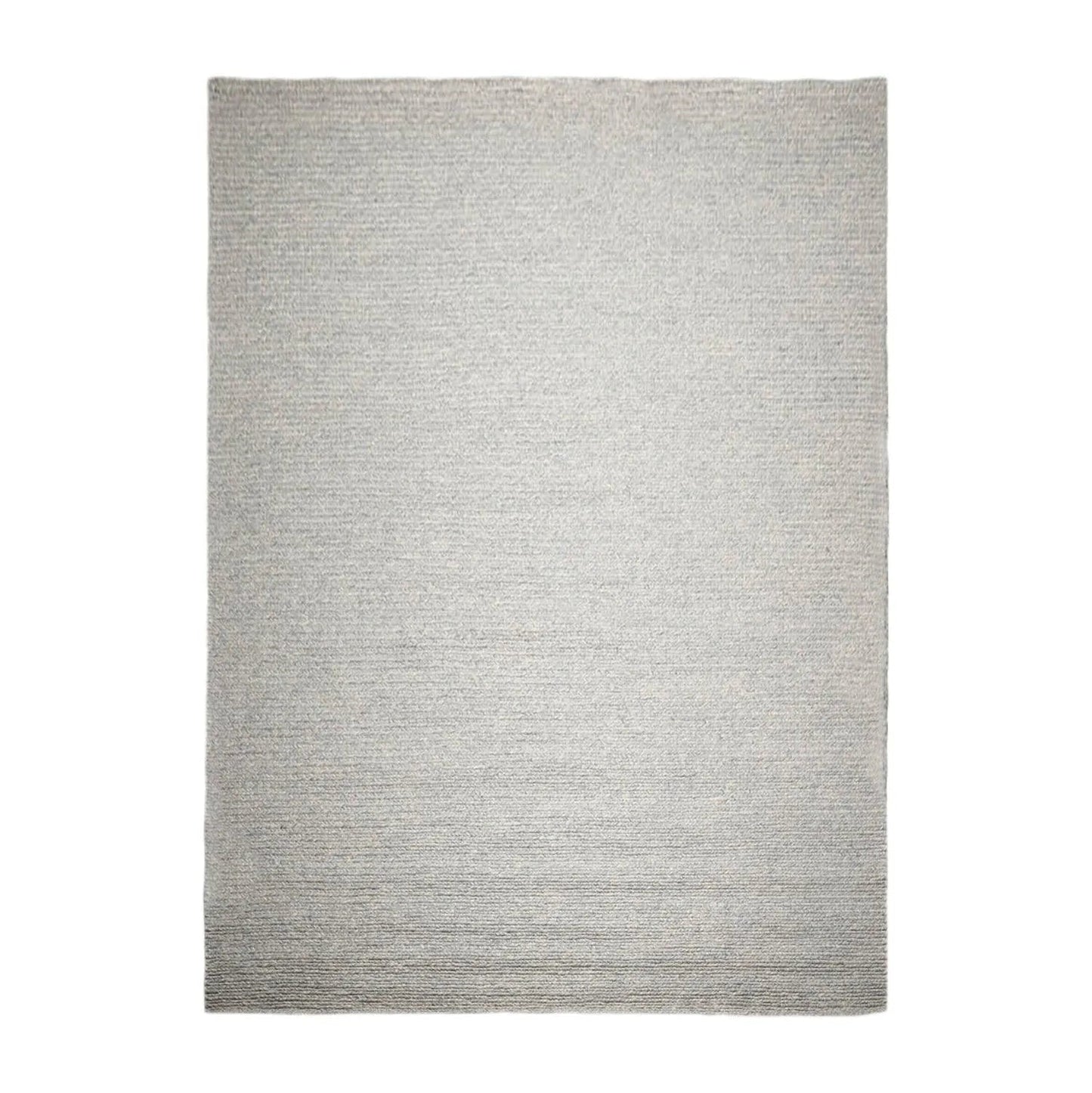 10’ x 14’ Modern Berber Textured Thick Pile Area Rug Ash Gray Hand Woven Wool-0