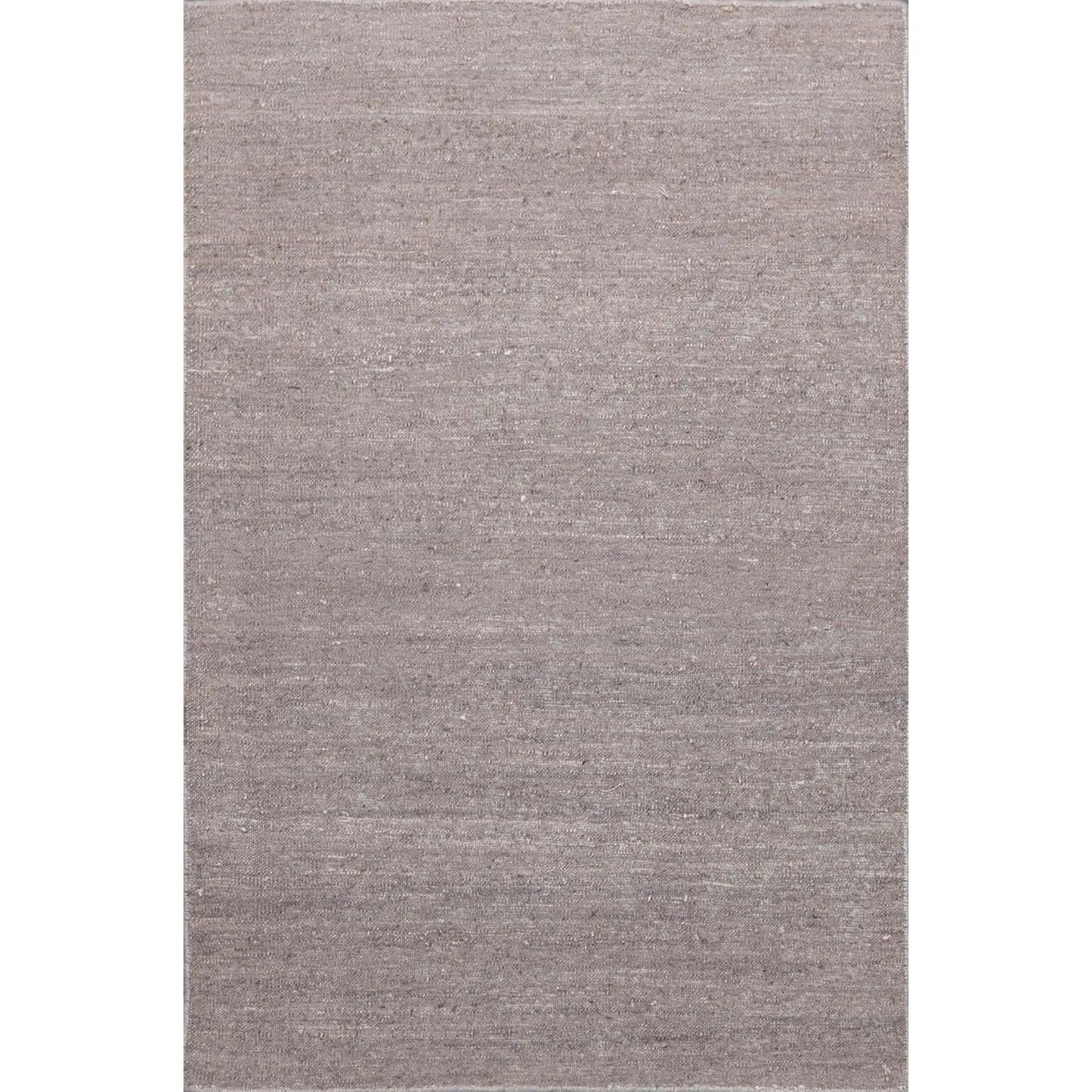 2' x 3' Hand Woven Silk Modern Flatweave Kilim Oriental Area Rug Dark Taupe-0