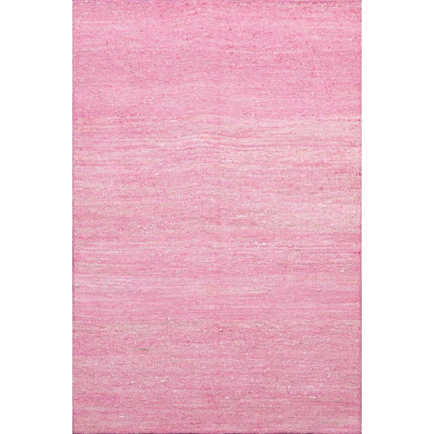2' x 3' Hand Woven 100% Silk Modern Flatweave Kilim Oriental Area Rug Pink-0