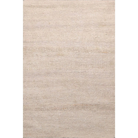 2' x 3' Hand Woven 100% Silk Modern Flatweave Kilim Oriental Area Rug Beige-0