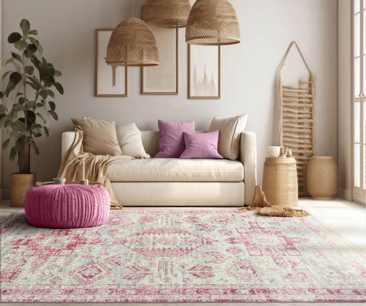 Multi Size Gray, Beige Hand Knotted Arts & Crafts 100% Wool Turkish Oushak Traditional Oriental Area Rug-0