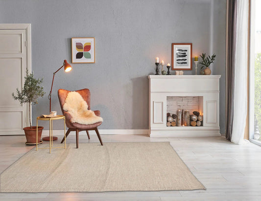 LoomBloom 5x8 Moss Traditional Hand Woven Wool Rug-0