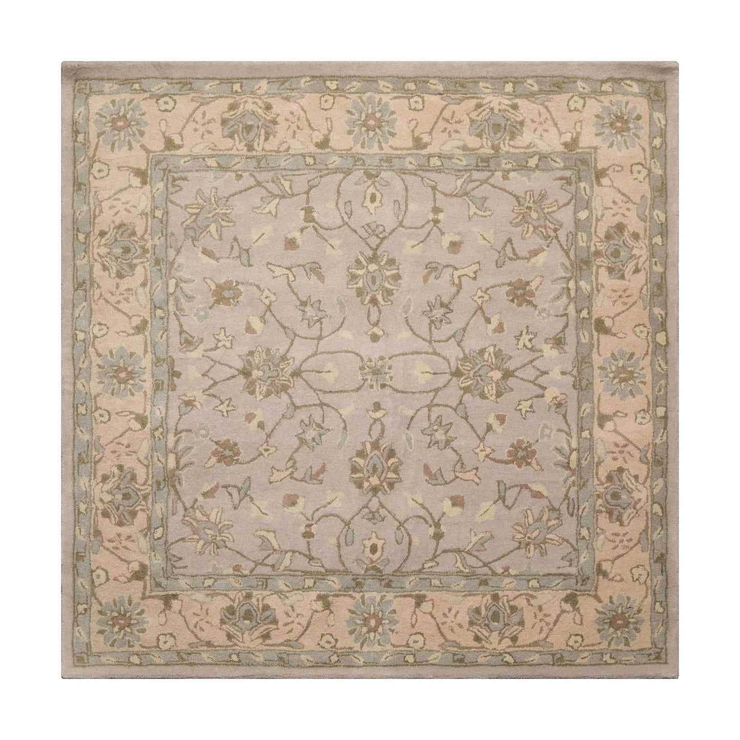 LoomBloom Multi Sizes Taupe Traditional Agra Hand Tufted  Wool Oriental Area Rug-3
