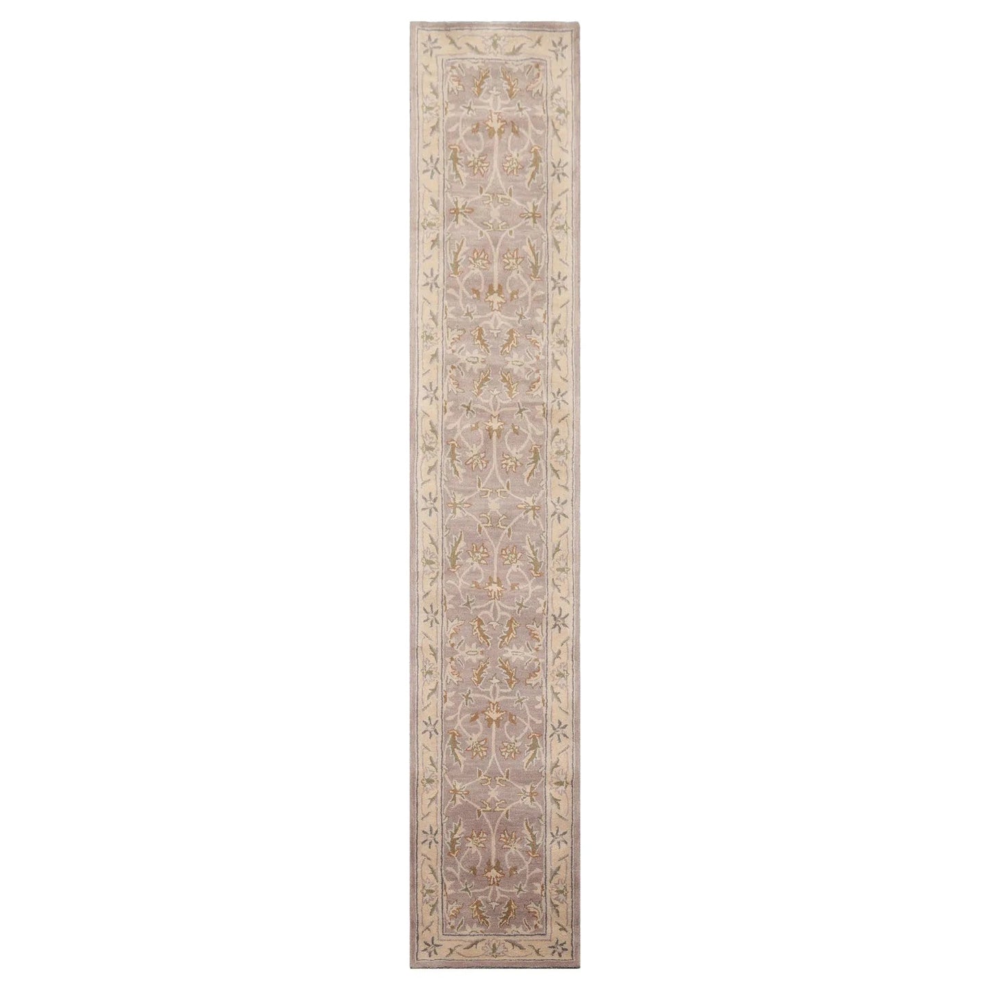 LoomBloom Multi Size Aubergine Hand Tufted Traditional Abstract Wool Oriental Area Rug-4