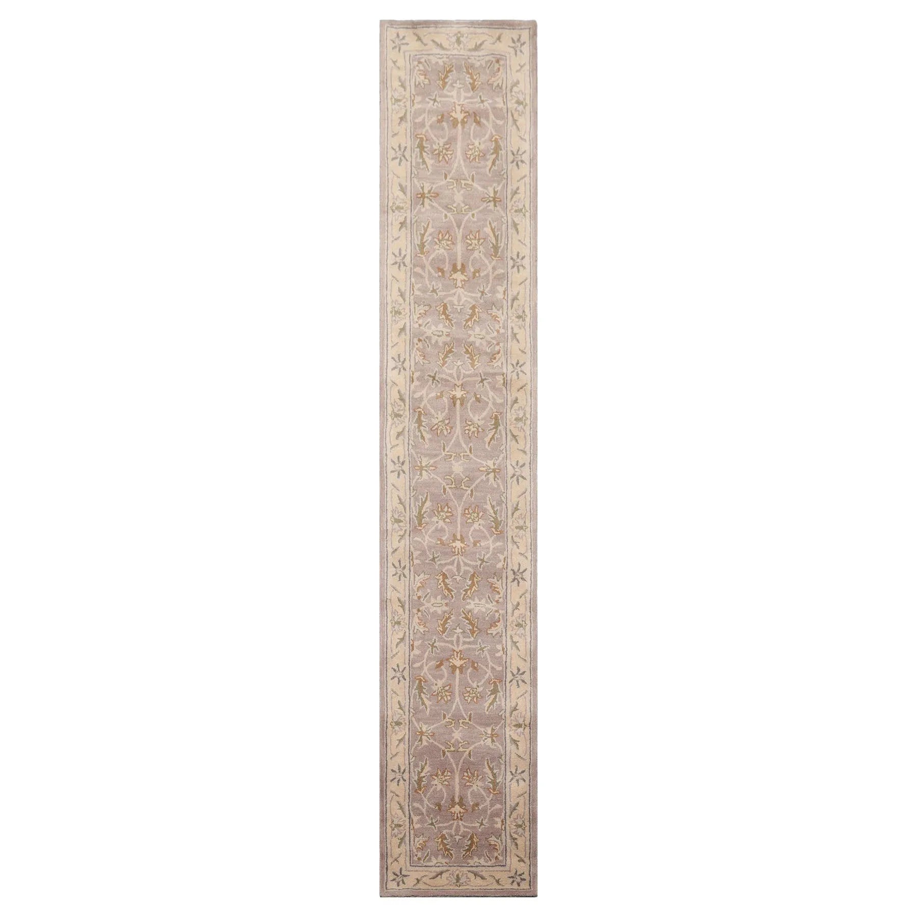 LoomBloom Multi Size Aubergine Hand Tufted Traditional Abstract Wool Oriental Area Rug-4