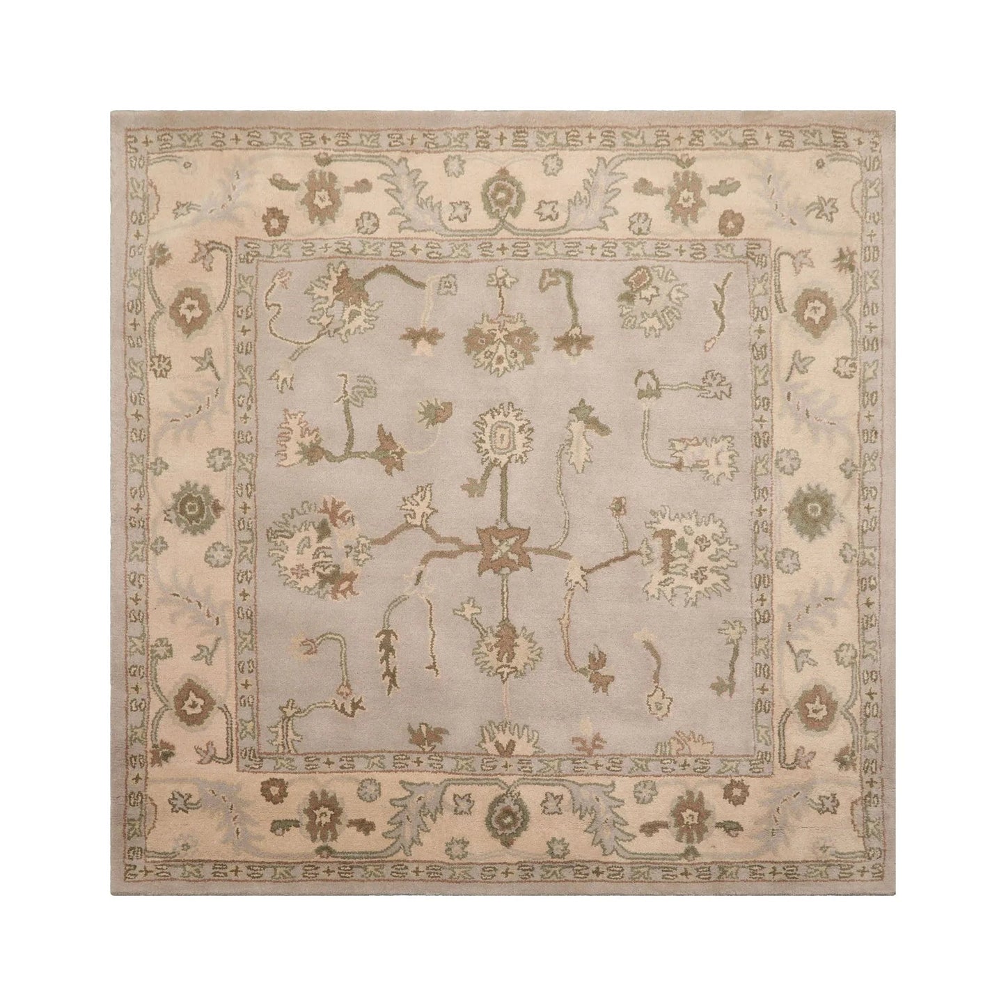 LoomBloom Multi Size Taupe Hand Tufted Traditional Abstract Wool Oriental Area Rug-6