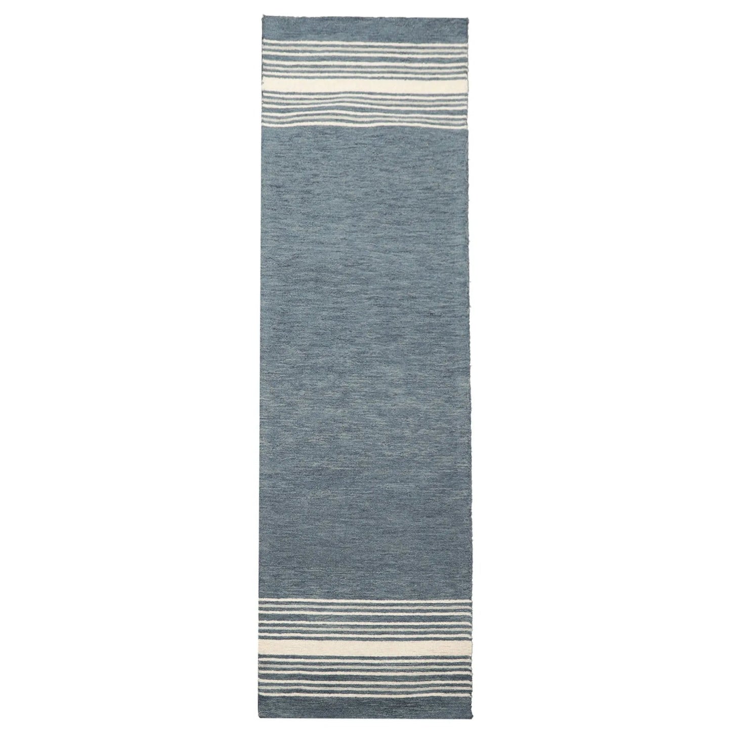 LoomBloom Multi Size Gray Hand Tufted Modern Geometric Wool Oriental Area Rug-1