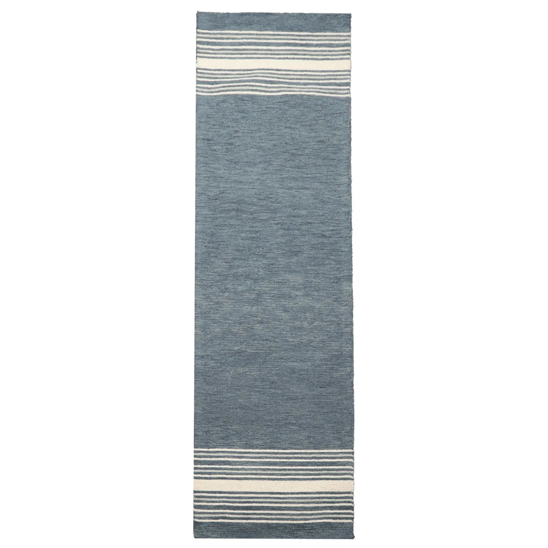 LoomBloom Multi Size Gray Hand Tufted Modern Geometric Wool Oriental Area Rug-1