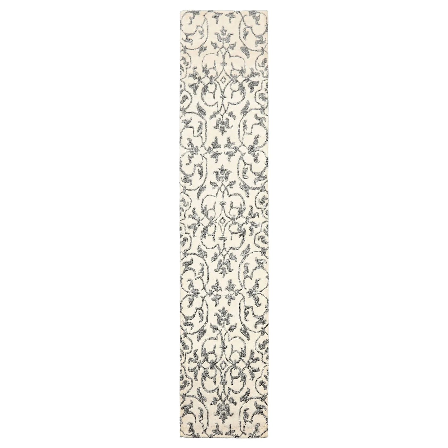 LoomBloom Multi Size  Ivory Hand Tufted Transitional Wool Oriental Area Rug-3