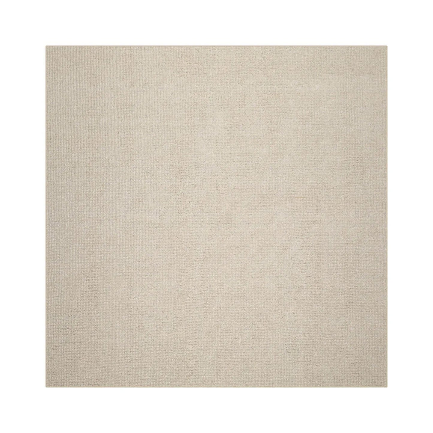LoomBloom Multi Sizes Ivory Hand Woven Contemporary Textured New Zealand Wool Oriental Area Rug-4