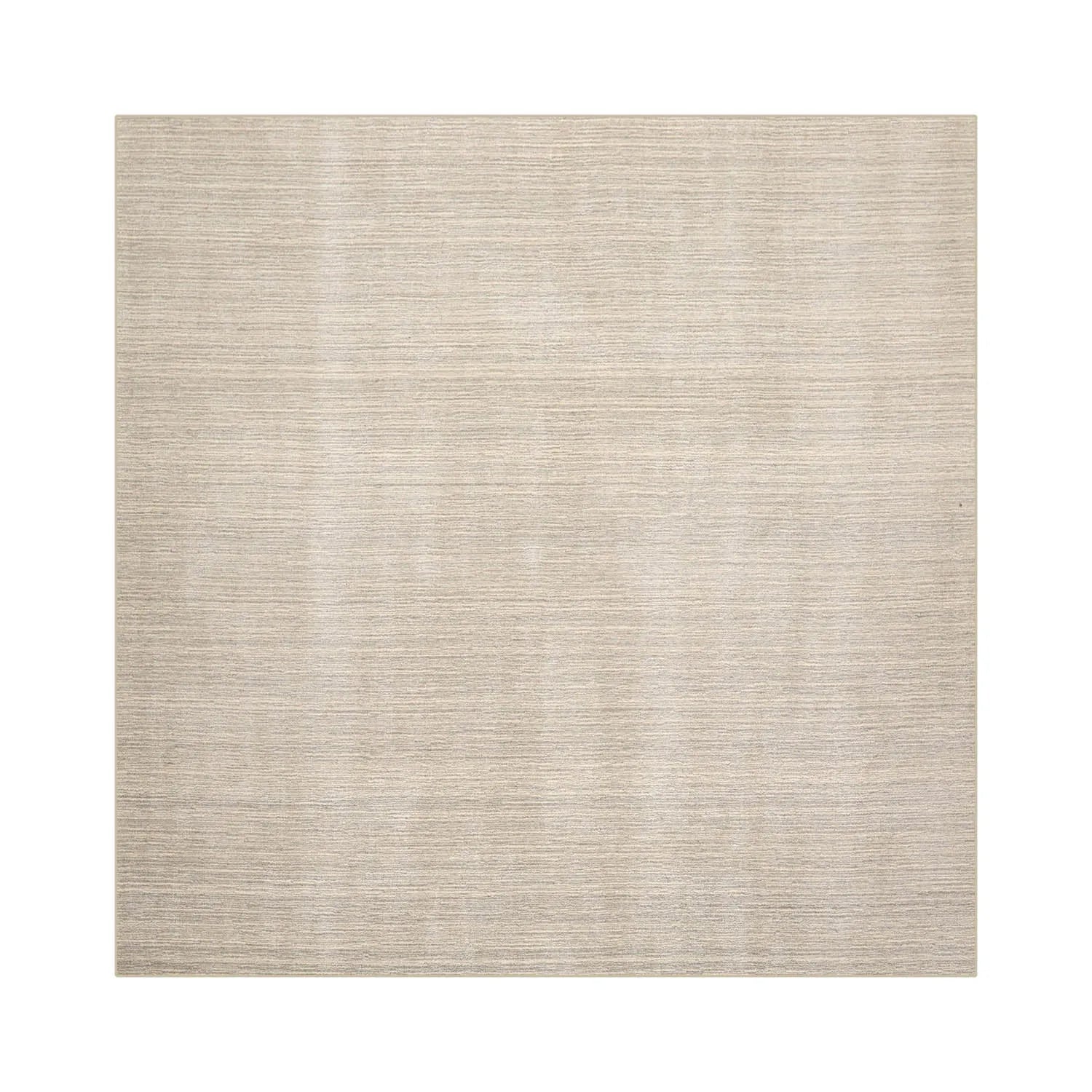 LoomBloom Multi Sizes Beige Hand Woven Contemporary Textured New Zealand Wool Oriental Area Rug-4