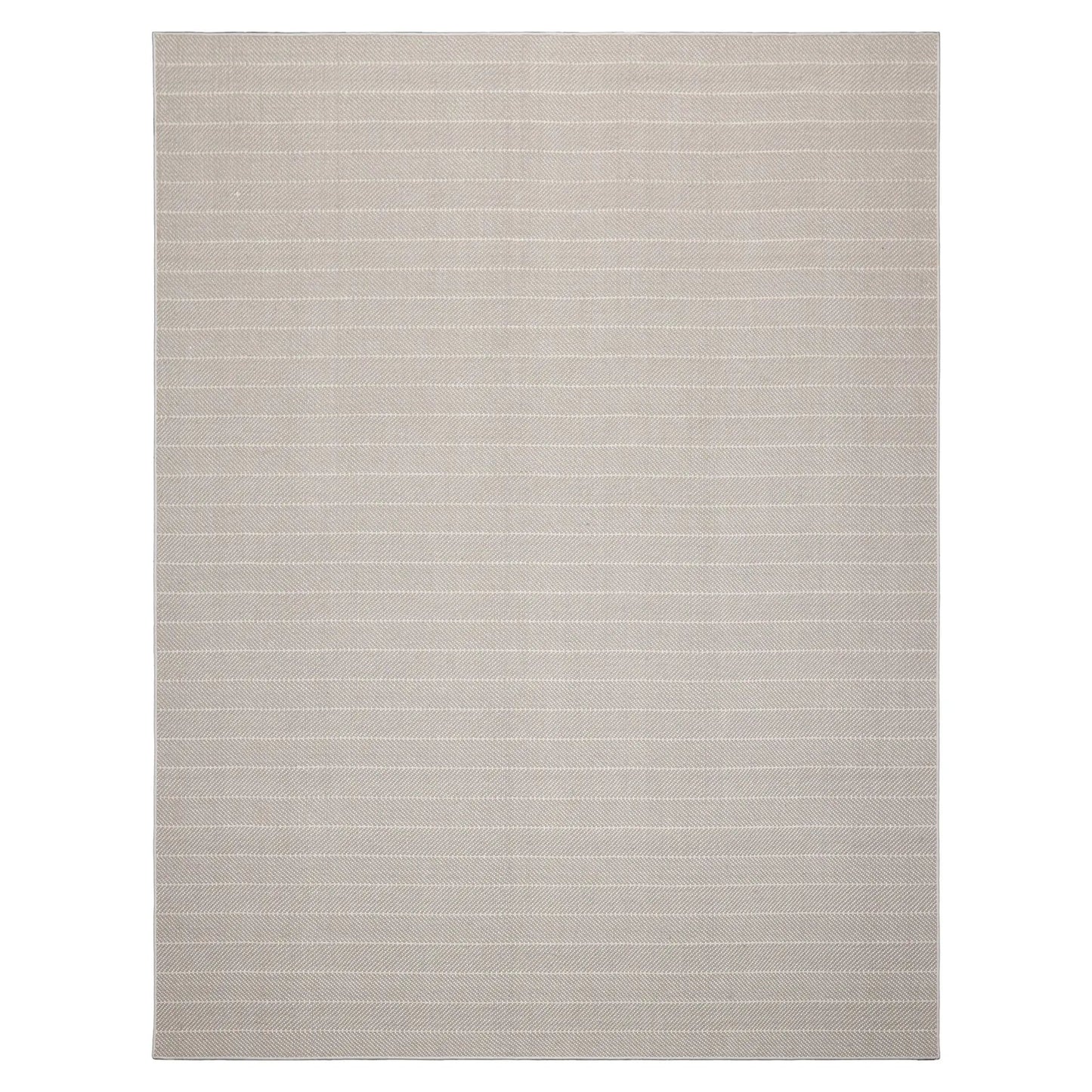 LoomBloom Multi Size Gray Hand Woven Contemporary Herringbone  New Zealand Wool  Oriental Area Rug-2