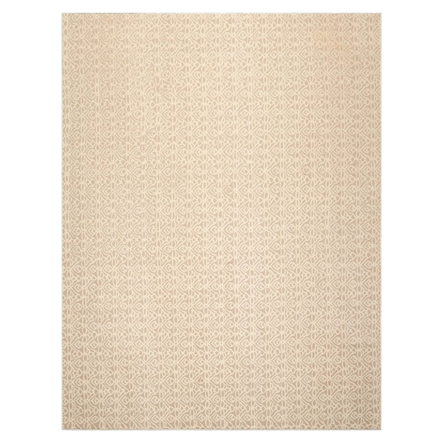 LoomBloom Multi Size Ivory Hand Tufted Modern Geometric  New Zealand Wool  Oriental Area Rug-3