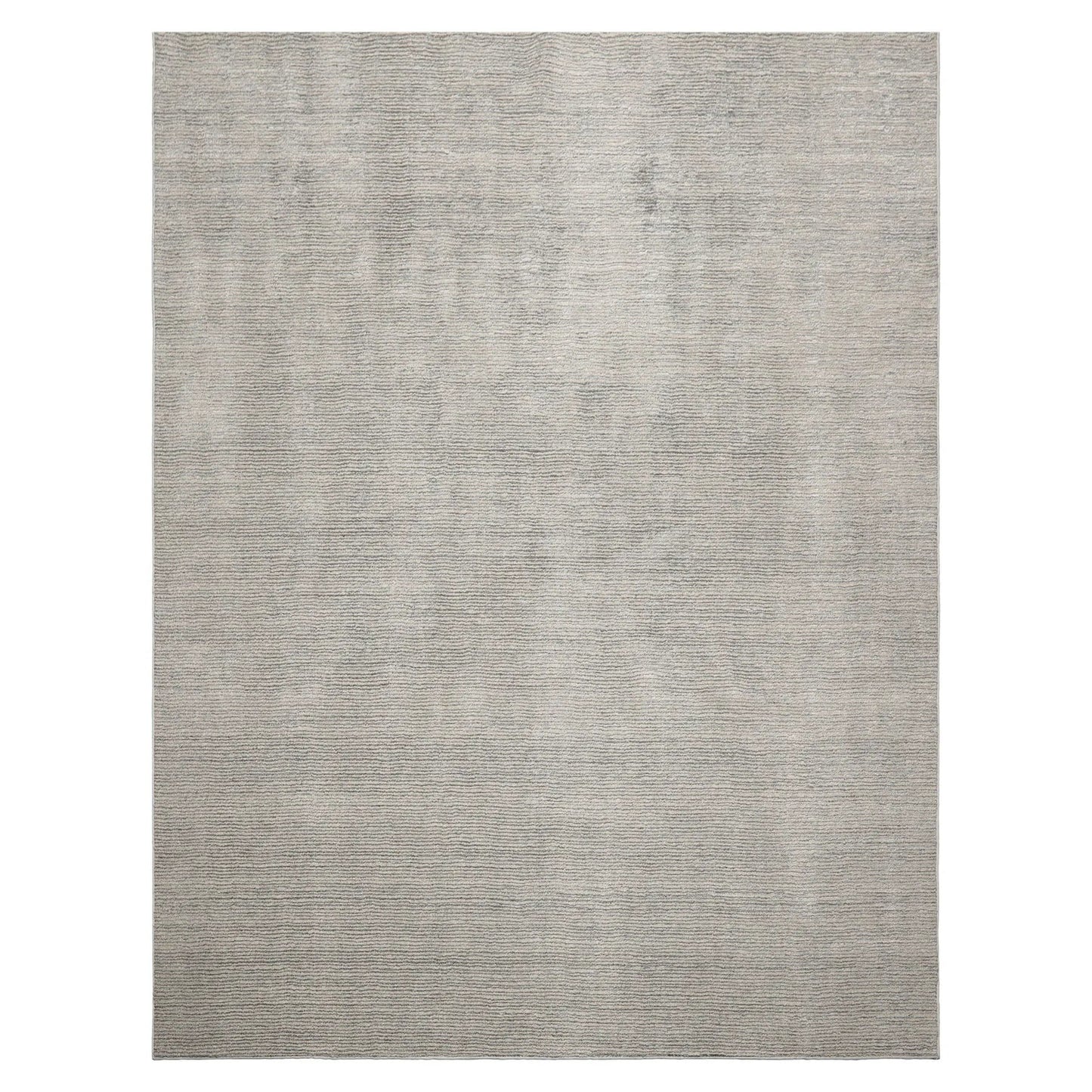 LoomBloom Multi Size Beige Hand Tufted Contemporary Textured Ribbed New Zealand Wool  Oriental Area Rug-2