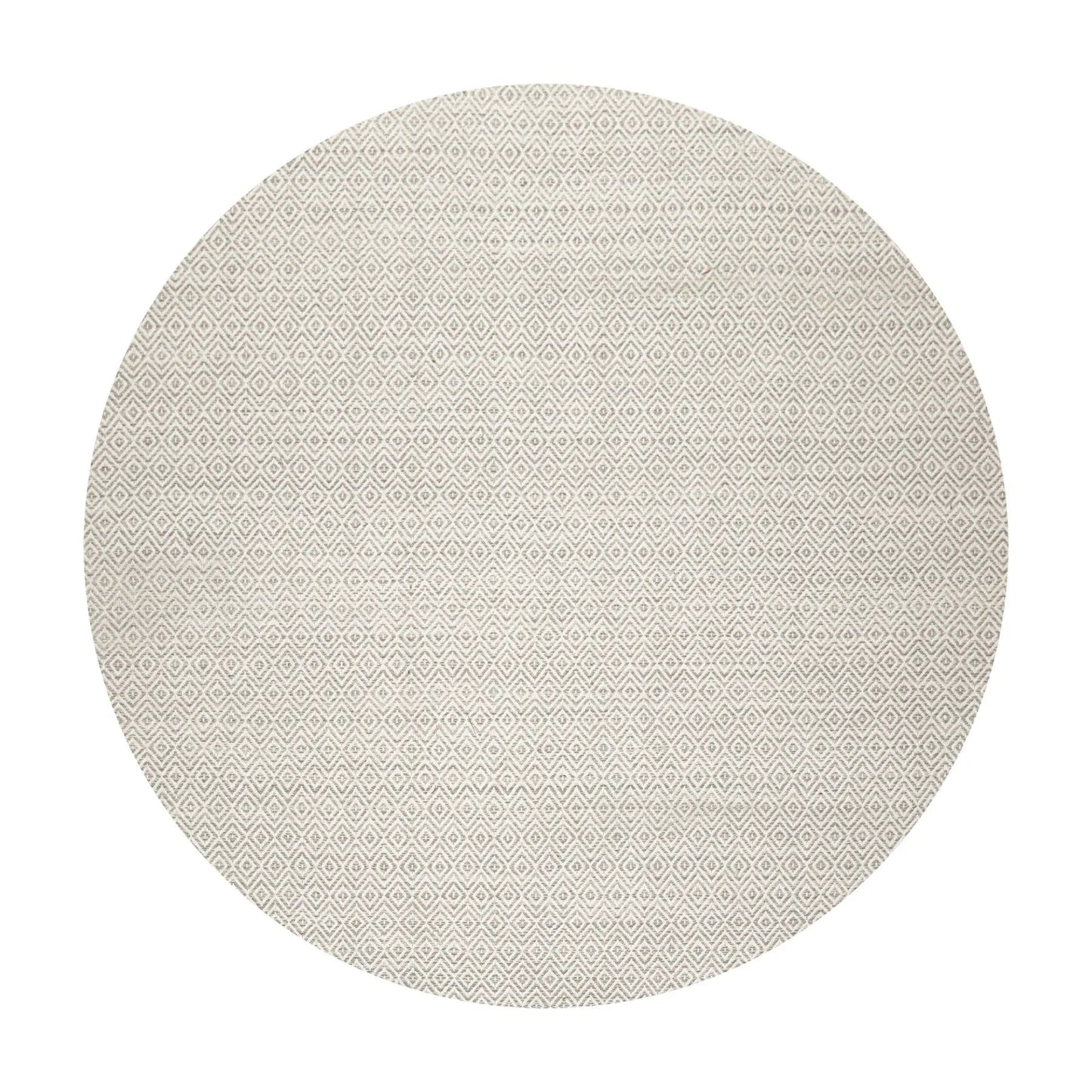 LoomBloom Multi Size Ivory Hand Woven Contemporary Geometric Flatweave New Zealand Wool  Oriental Area Rug-4