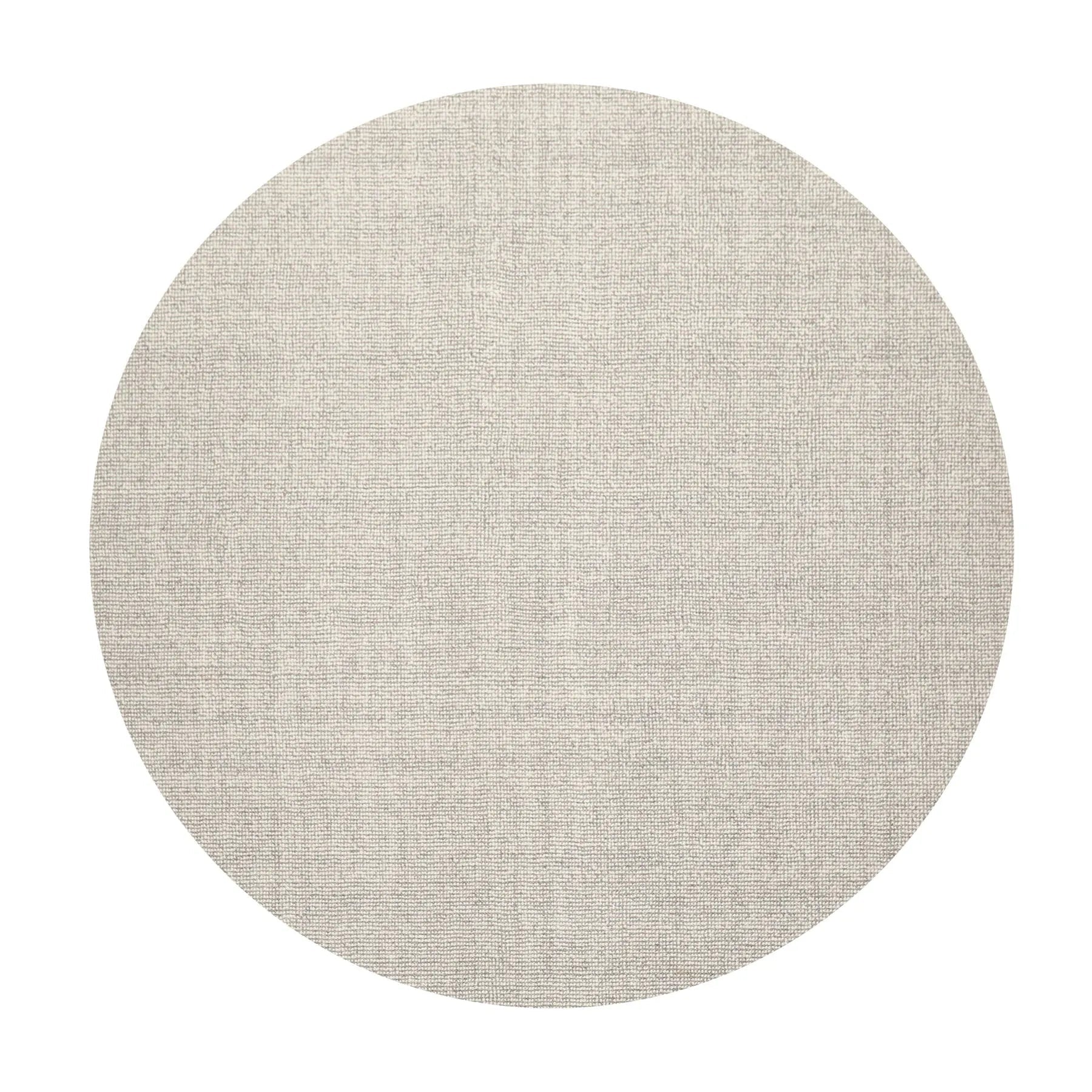 LoomBloom Multi Size Ivory Hand Tufted Textured Modern  Berber New Zealand Wool Oriental Area Rug-5