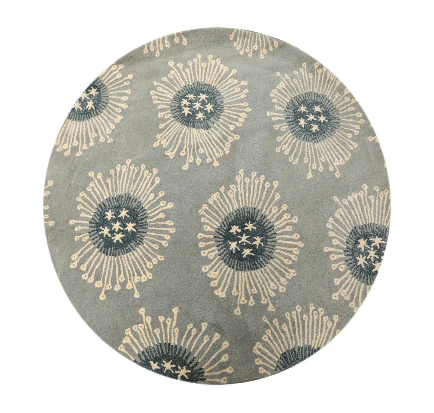 LoomBloom Multi Size Celadon Hand Tufted Contemporary Wool Oriental Area Rug-2