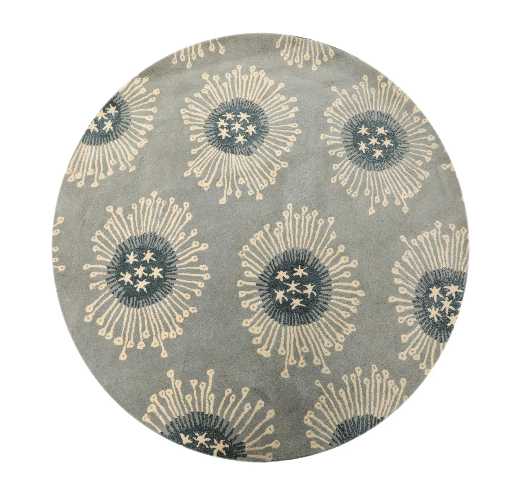 LoomBloom Multi Size Celadon Hand Tufted Contemporary Wool Oriental Area Rug-2