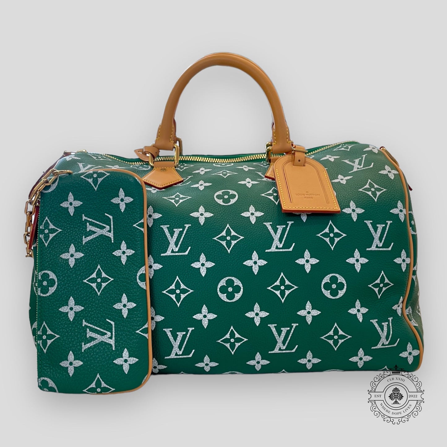 Louis Vuitton P9 Speedy Bandouliere 40 in Green - Payment 1/2