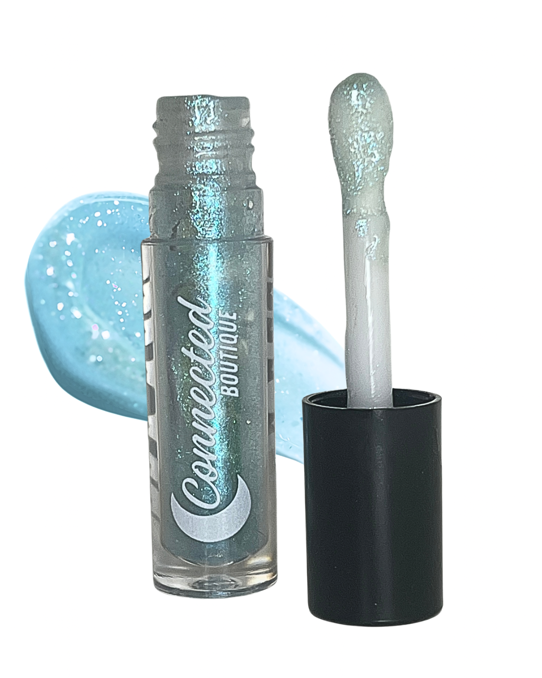 Neptune- Blue glitter lip gloss-0