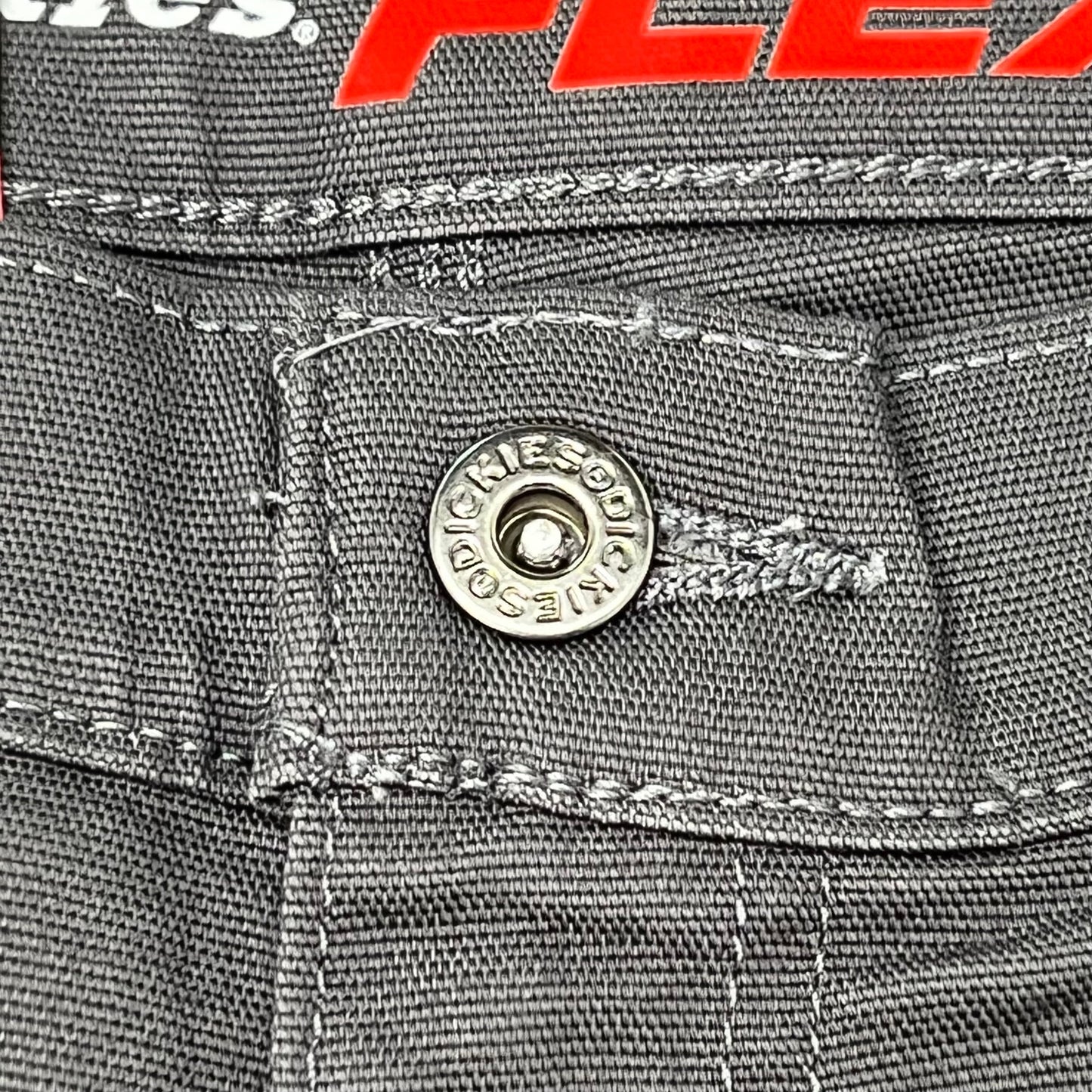 DICKIES Flex Regular Fit Double Knee Pant Mns Sz 36X32 Stonewashed Slate DP903SSL