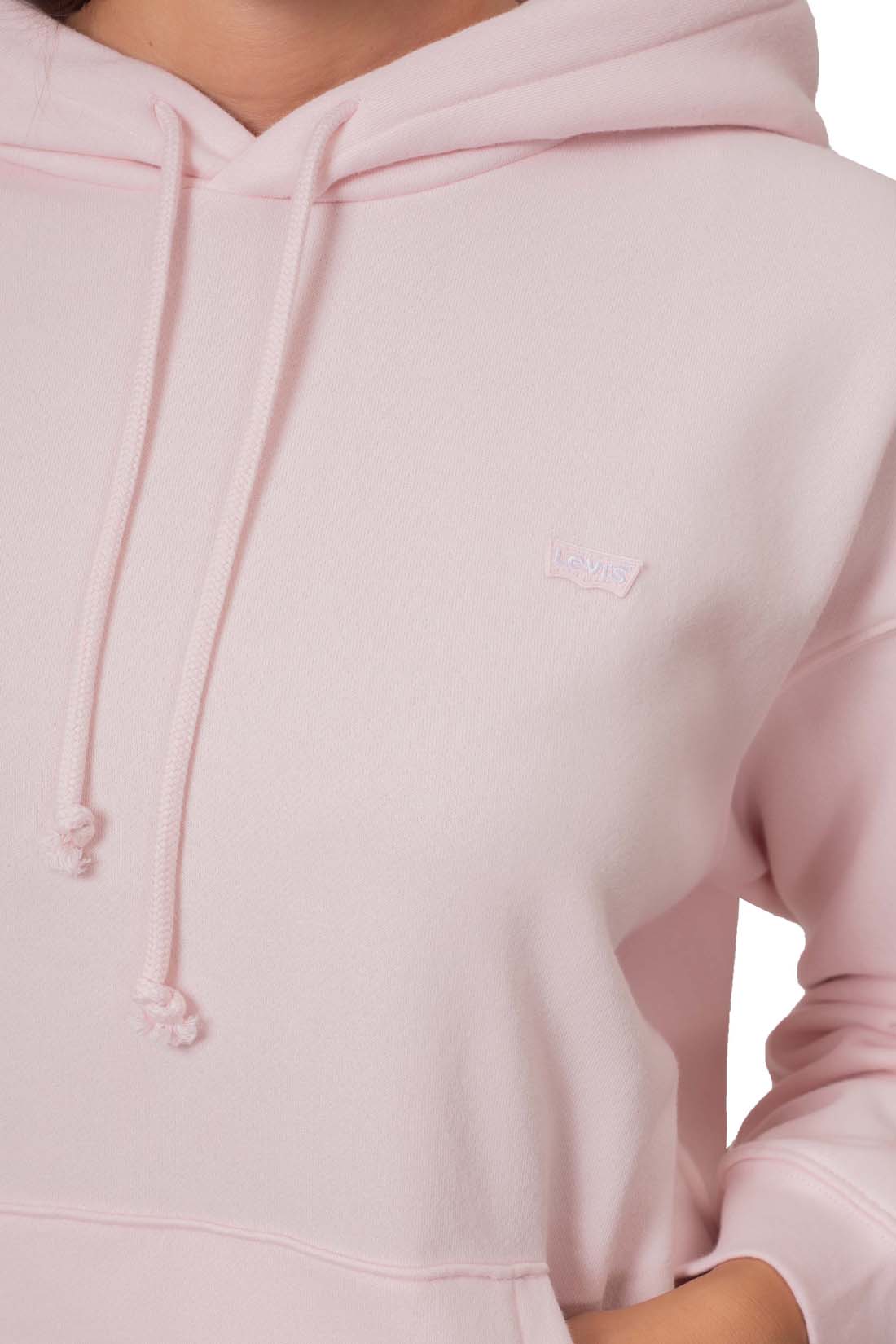 LEVI'S - Women's winter hoodie with tonal logo  - Size L-0