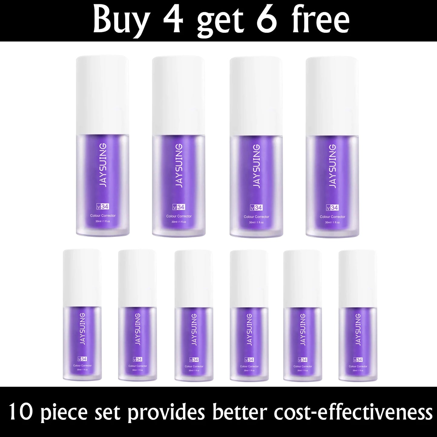 JAYSUING V34 Teeth Whitening Toothpaste Teeth Whitening Clean Stain Removal Tooth Paint Booster Brightness Reduce Yellow