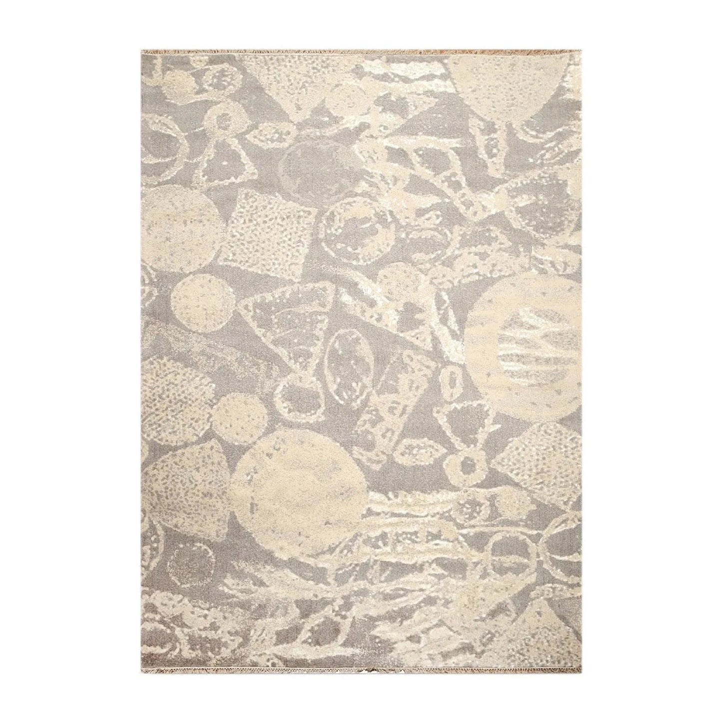 6' x 9' Hand knotted 100% Wool Modern Oriental area rug 6X9 Gray-1