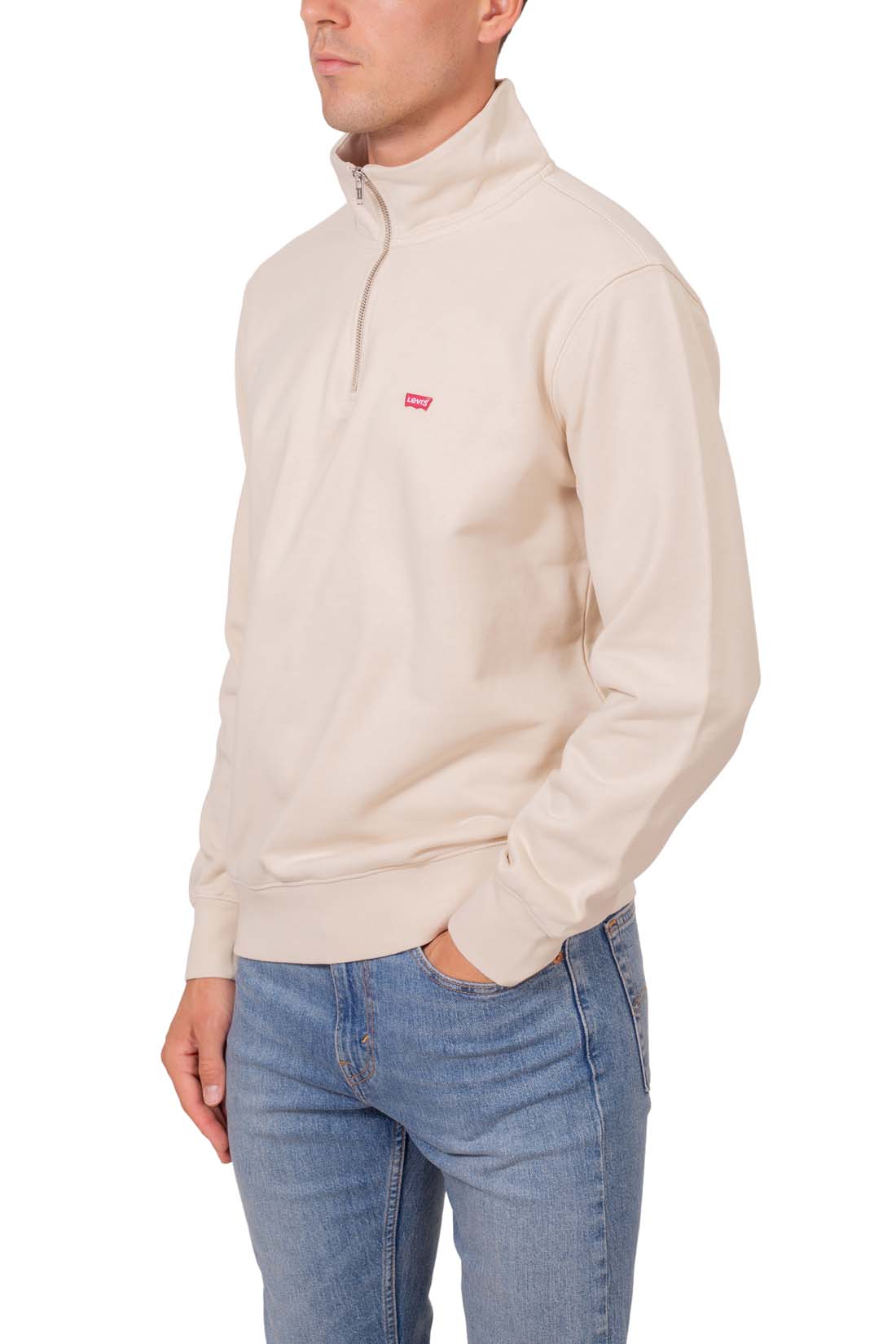 LEVI'S - Men's half-zip summer sweatshirt-5