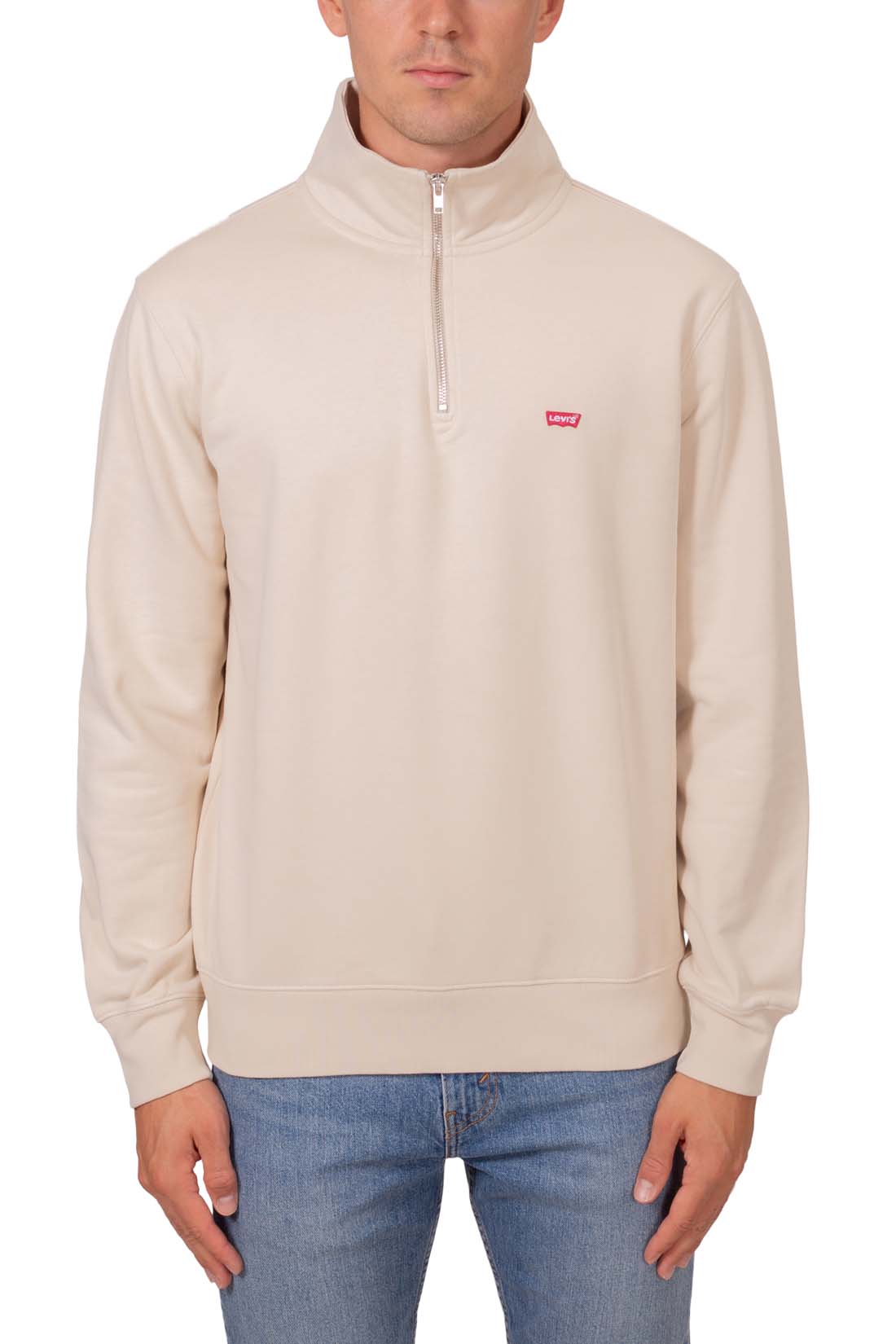 LEVI'S - Men's half-zip summer sweatshirt-3