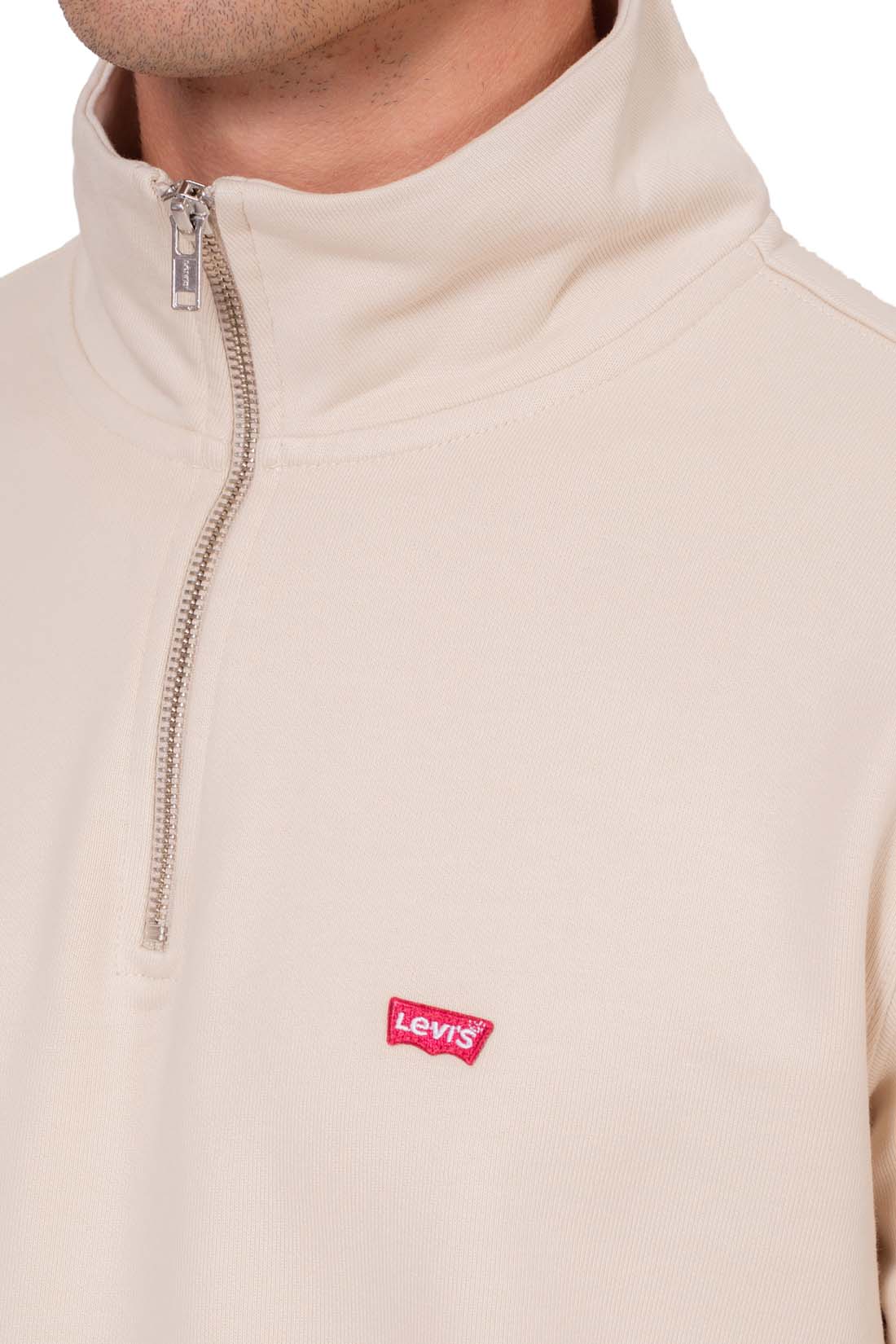 LEVI'S - Men's half-zip summer sweatshirt-0
