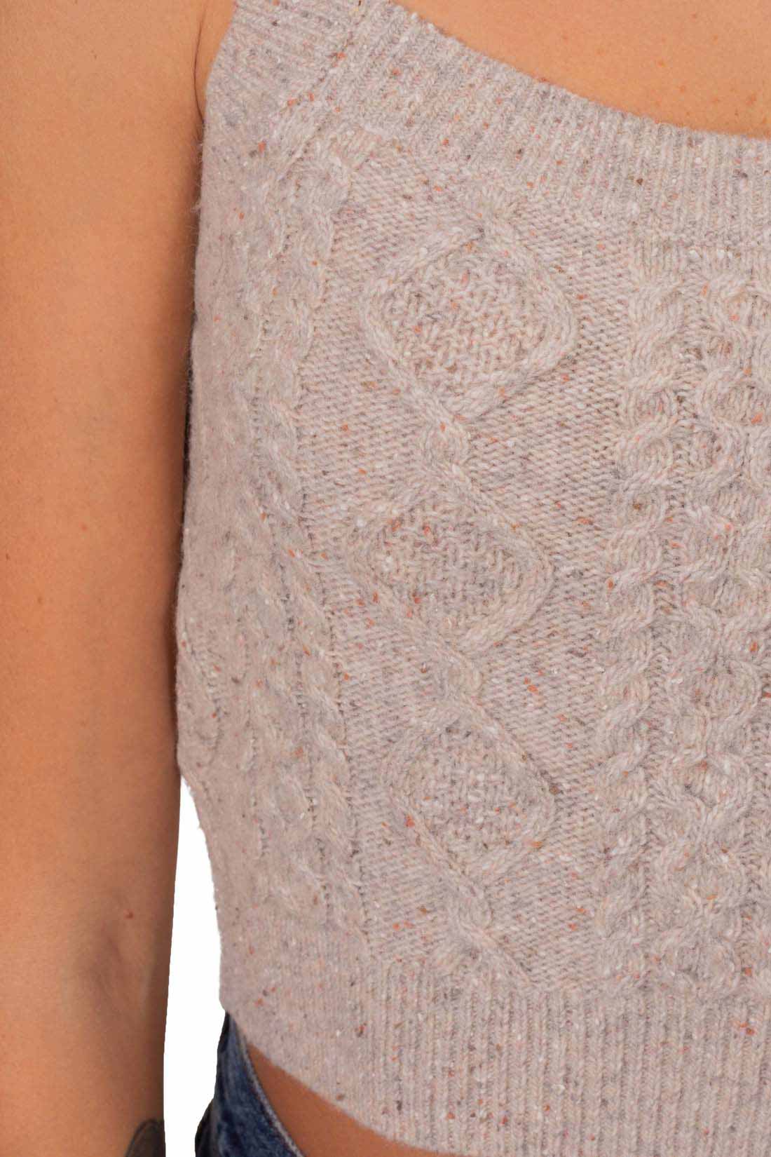 LEVI'S - Women's melange wool blend top-0
