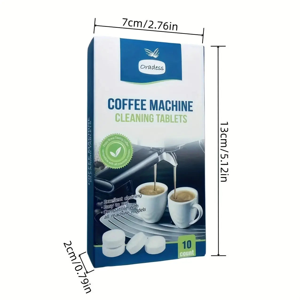 Coffee Machine Cleaning Tablets – Descaler for Espresso & Automatic Machines-1
