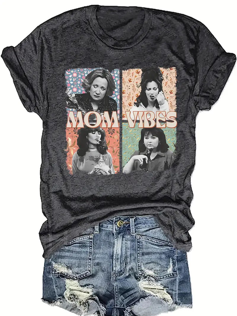 Women's Short Sleeve Round Neck T-Shirt  Style Gift