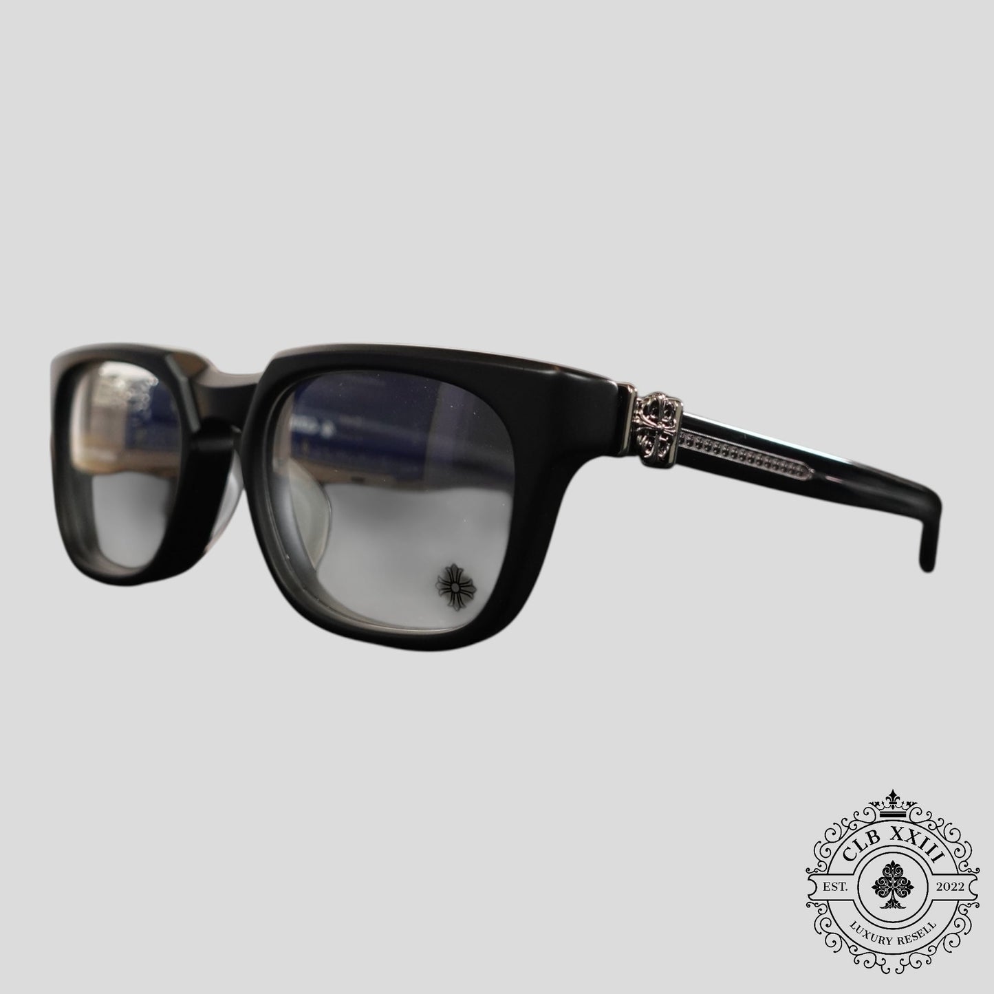 Chrome Hearts Grim Glasses in Matte Black