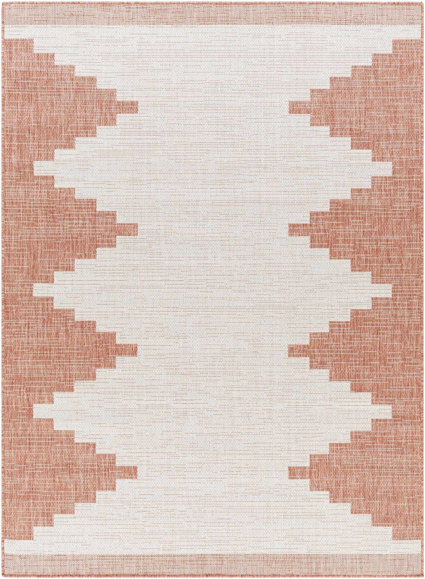 Djugun Peach Fuzz Indoor & Outdoor Area Rug-0