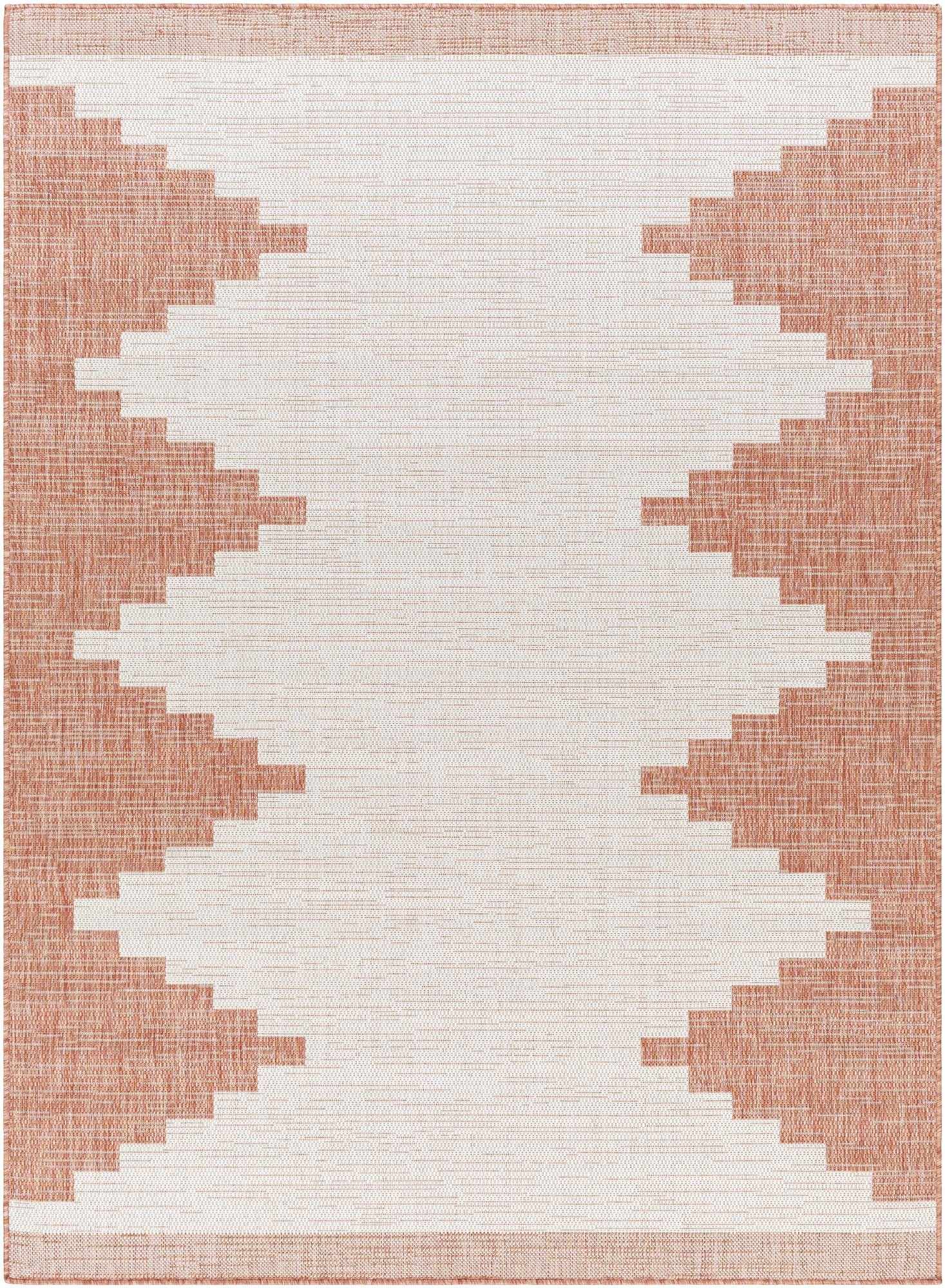 Djugun Peach Fuzz Indoor & Outdoor Area Rug-0